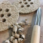 Flower Frogs, Clay Trimmings and Hole Maker