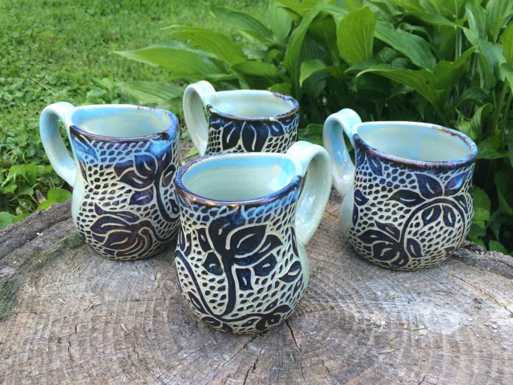 Lotus Mugs, Jessica Putnam-Phillips