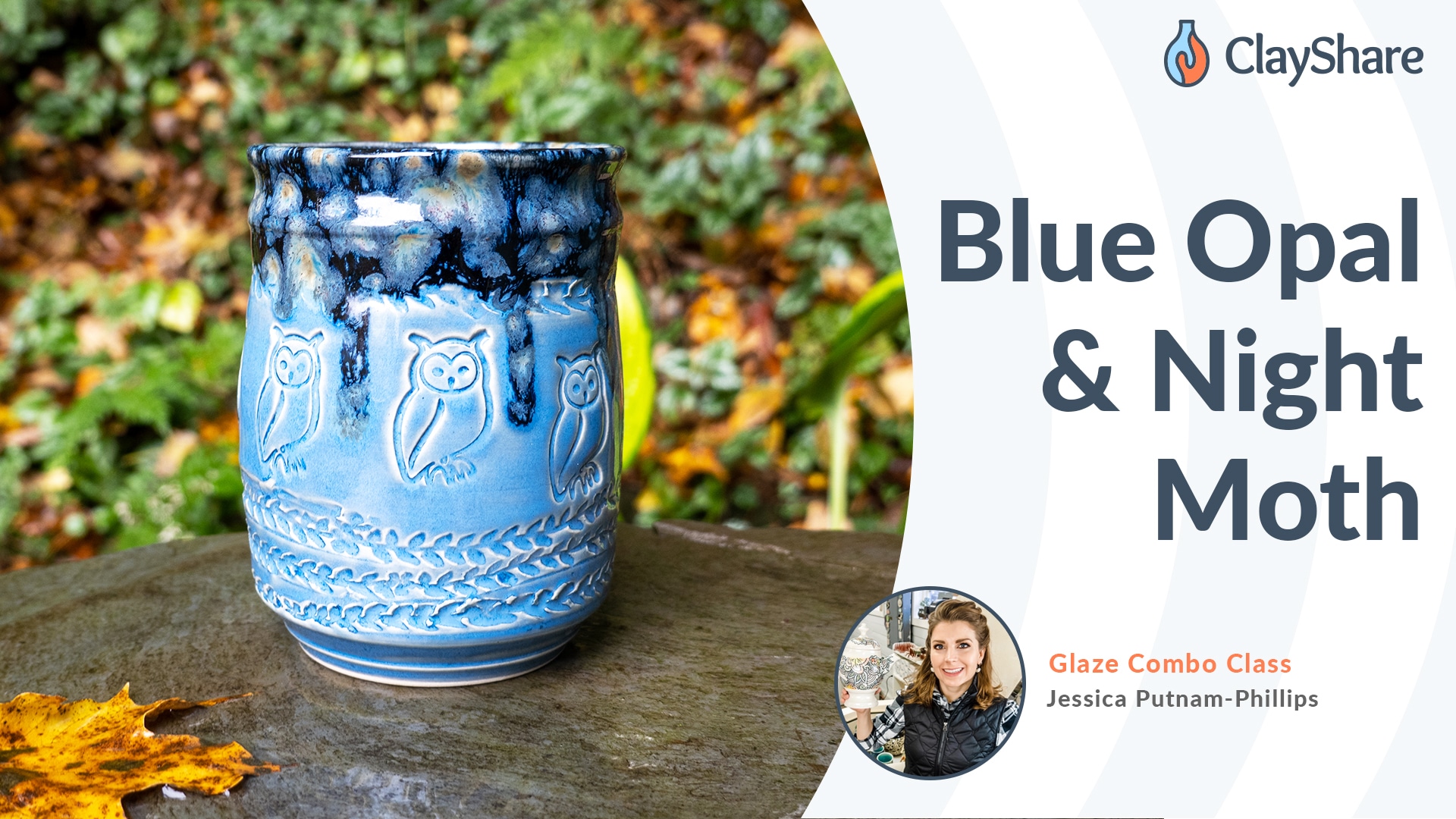 Blue Opal & Night Moth Glaze Combo