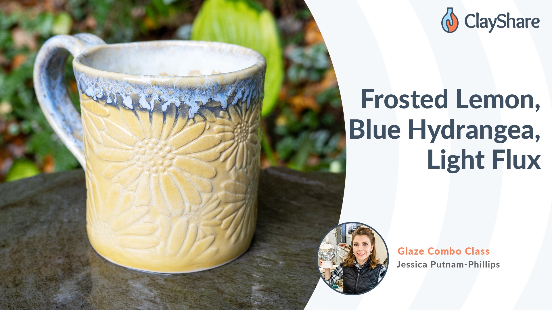 Frosted Lemon, Blue Hydrangea, & Light Flux